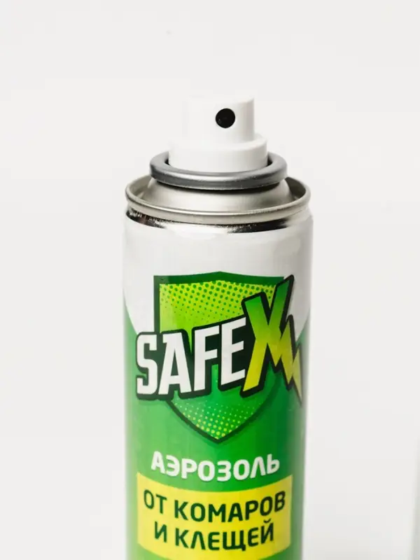 Аэрозоль Репеллент SAFEX, от клещей и комаров, для всей семьи, 100 мл