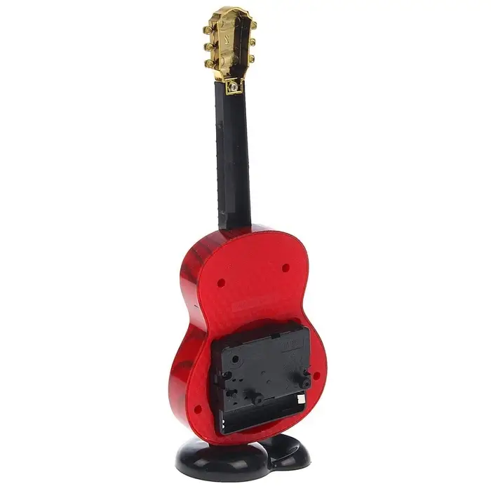 Часы - будильник настольные &laquo;Гитара&raquo;, дискретный ход, циферблат 5.5&times;5.5 см