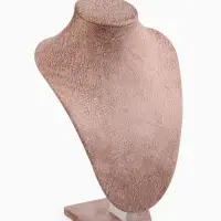 Бюст для украшений QF, 16&times;11&times;21 см, розовый