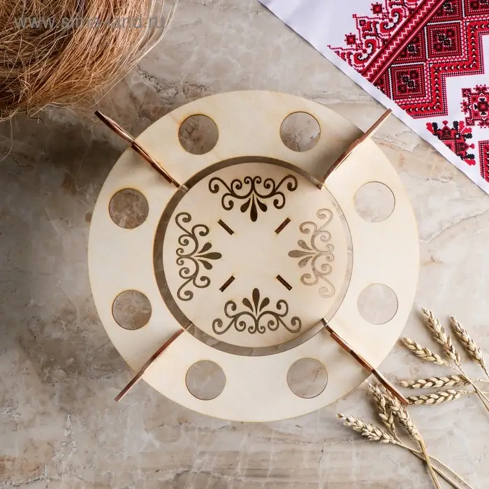 Заготовка пасхальная подставка для яиц ХВ Заготовка пасхальная подставка для яиц ХВ