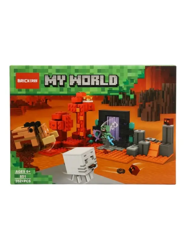 Конструктор Мой Мир Конструктор Мой Мир "Портал в ад", 352 детали