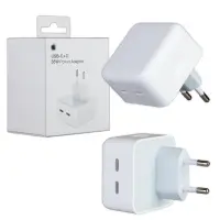 *Переходник СЗУ на 2 Type-C 35W (200шт/кор)