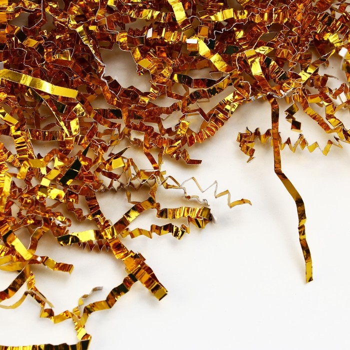 Наполнитель для шаров и подарков, упаковка, «Золотой закат» , 15 х 26 см Наполнитель для шаров и подарков, упаковка, «Золотой закат» , 15 х 26 см