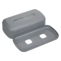 Салфетница тм VETTA Сидней, пластик, PP, серый, 27,4x14x9,2см