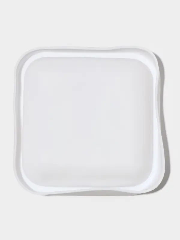 Форма для муссовых десертов и выпечки KONFINETTA &laquo;Квадро&raquo;, силикон, 18.5&times;5 см, белая