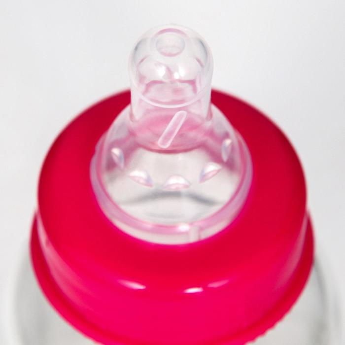 Бутылочка для кормления стекло «Зайка Полли», классическое горло, средний поток, 150 мл., от 3 мес. Бутылочка для кормления стекло «Зайка Полли», классическое горло, средний поток, 150 мл., от 3 мес.