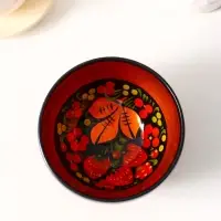 Чашка деревянная хохлома &laquo;Малая&raquo;, 11&times;5.5 см