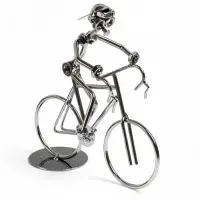 Сувенир интерьерный &laquo;Велосипедист в кепке&raquo; 19.5&times;7.4&times;19.5 см