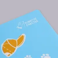 Коврик под миску &laquo;Еда&raquo; 43х28 см