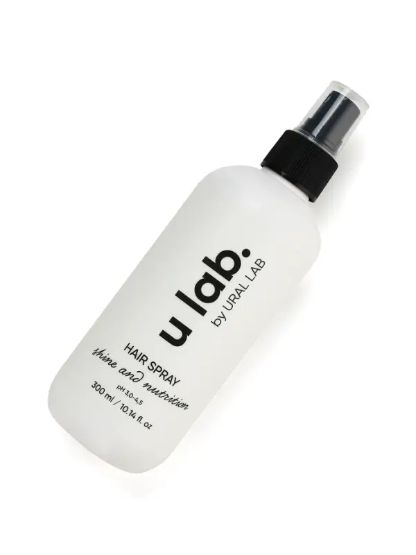 Спрей для волос термозащита &laquo;Блеск и Питание&raquo;, цветочный аромат, 300 мл, ULAB