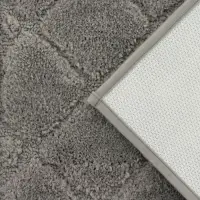 Коврик Доляна &laquo;Шамбор&raquo;, 40&times;60 см, серый