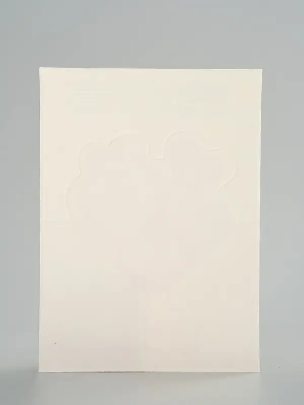 Открытка мини двойная формовая &laquo;С любовью!&raquo;, конверт, 9.5&times;13 см