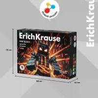 Гуашь 12 цветов ErichKrause Mine Block, 17 мл