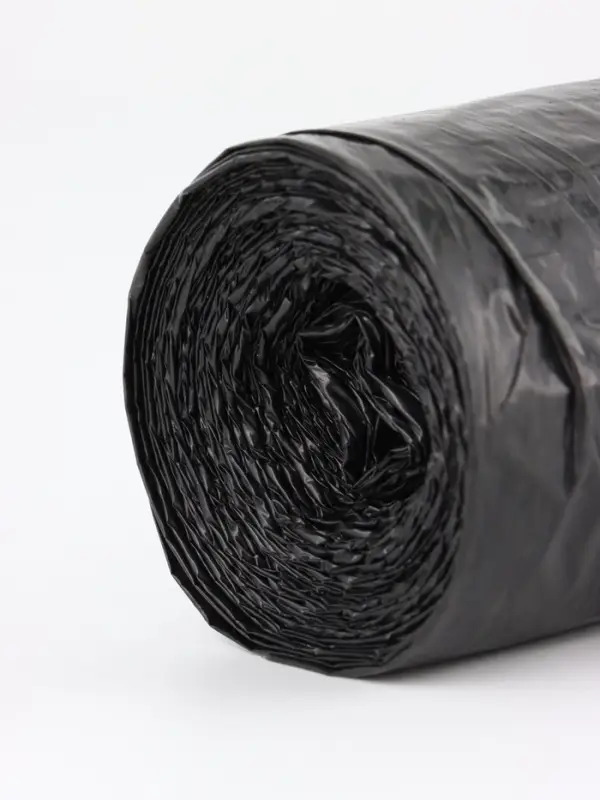 Мешки для мусора 360 л, ПНД, 20 мкм, 10 шт в рул, цвет черный