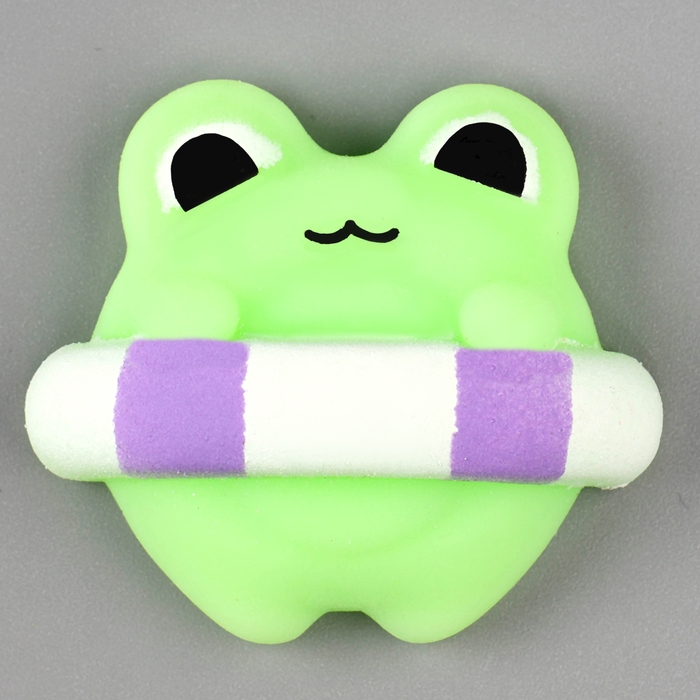 Сквиш антистресс мялка «Лягушка»с кругом Сквиш антистресс мялка «Лягушка»с кругом