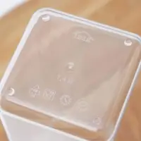 Банка для хранения сыпучих продуктов IDEA &laquo;Степ&raquo;, 1.4 л, 10&times;21 см, пластик, крышка белая