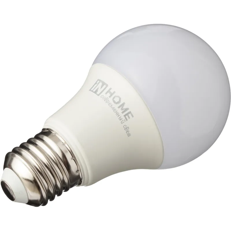 Лампа светодиодная LED-A60-VC 4PACK 10Вт 230В Е27 4000К (4шт./упак) IN HOME