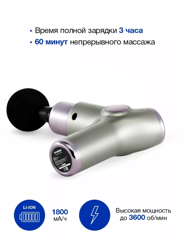 Массажер H-MG890 32 режима Массажер H-MG890 32 режима