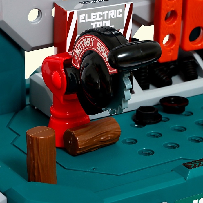 Игровой модуль 2 в 1 «Верстак», 78 элементов Игровой модуль 2 в 1 «Верстак», 78 элементов