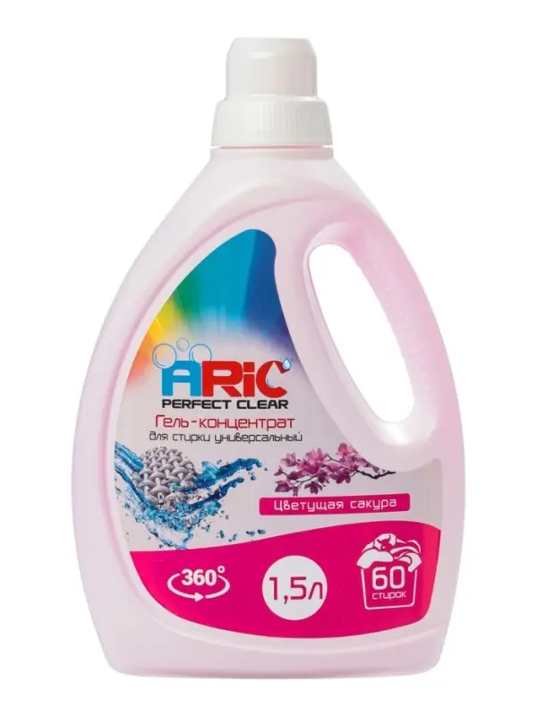 Гель для стирки ARIC &laquo;Цветущая сакура&raquo;, 1, 5 л