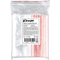 Пакет с замком (Zip Lock) 15 х 20 см, 35 мкм, 100 шт/уп