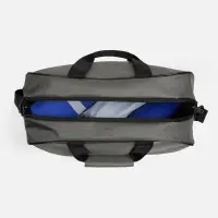 Спортивная сумка Atlantes, серая с черным Спортивная сумка Atlantes, серая с черным