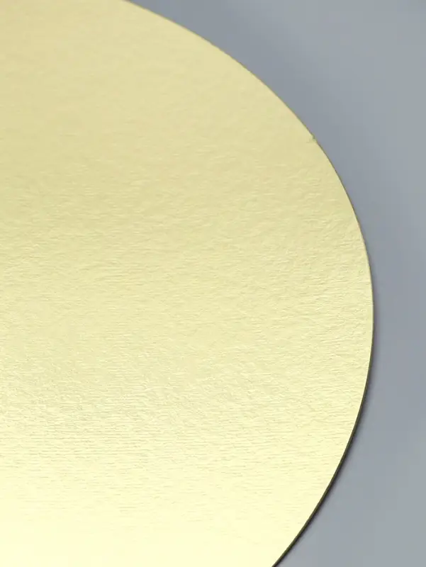 Подложка кондитерская, золотая 28 см - Набор 5 шт.