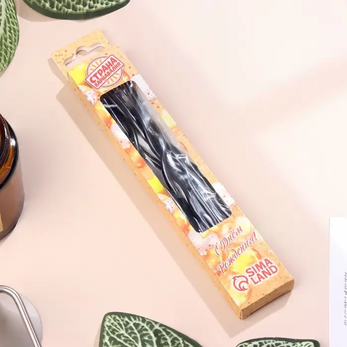 Свечи для торта витые «Серпантин» 6 шт., коктейльные, мокрый асфальт Свечи для торта витые «Серпантин» 6 шт., коктейльные, мокрый асфальт