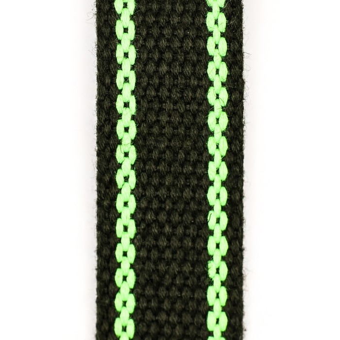 Поводок брезентовый, 1,6 м х 2,5 см, хаки/зелёный Поводок брезентовый, 1,6 м х 2,5 см, хаки/зелёный