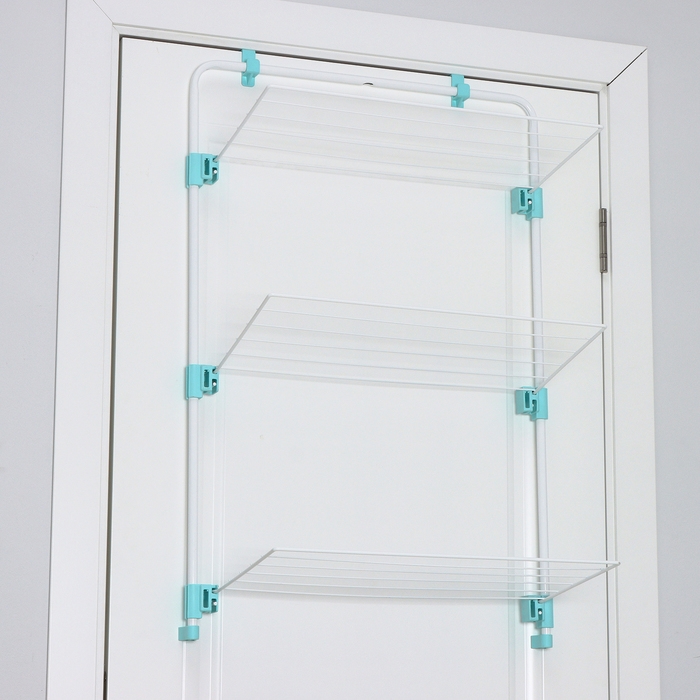 Сушилка для белья навесная, рабочая длина 11 м, цвет белый Сушилка для белья навесная, рабочая длина 11 м, цвет белый