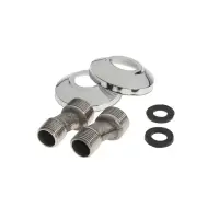 Смеситель для ванны ZEIN Z2245, короткий излив, картридж 35 мм, с душевым набором, хром