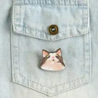 Значок деревянный &laquo;Котяо&raquo;, серия мемы 3,2 х 2,9