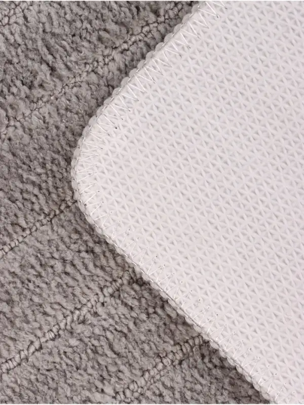 Коврик Savanna, 50&times;80 см, ворс 1 см, микрофибра, серый