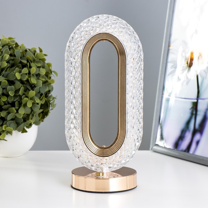 Настольная лампа  Настольная лампа "Ренди" LED 4,5Вт USB 12х10х26 см
