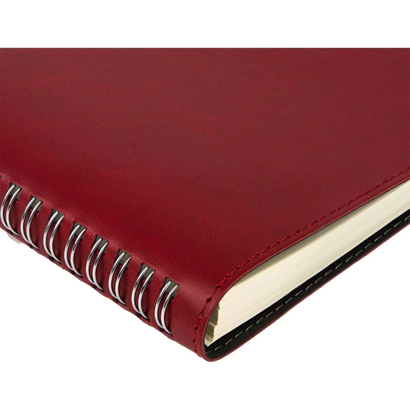 Ежедневник недатированный A5 TINTORETTO бордовый, 136л 3-608/07