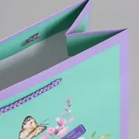 Пакет подарочный ламинированный  "От души" 26 х 12 х 32 см