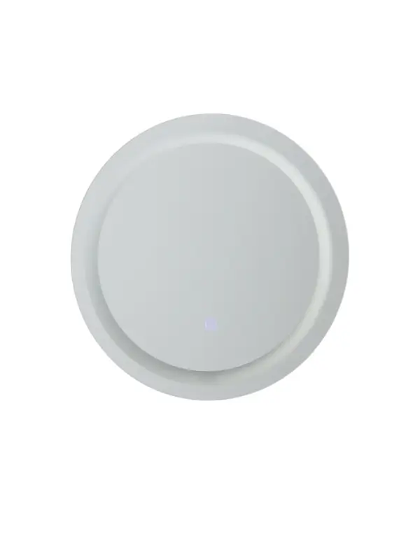 Зеркало с подсветкой 50х50 см, сенсорная кнопка