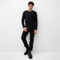 Лонгслив мужской MIST Men's casual размер 46, черный