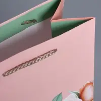 Пакет подарочный ламинированный "Улыбайся" 18 х 22,3 х 10 см