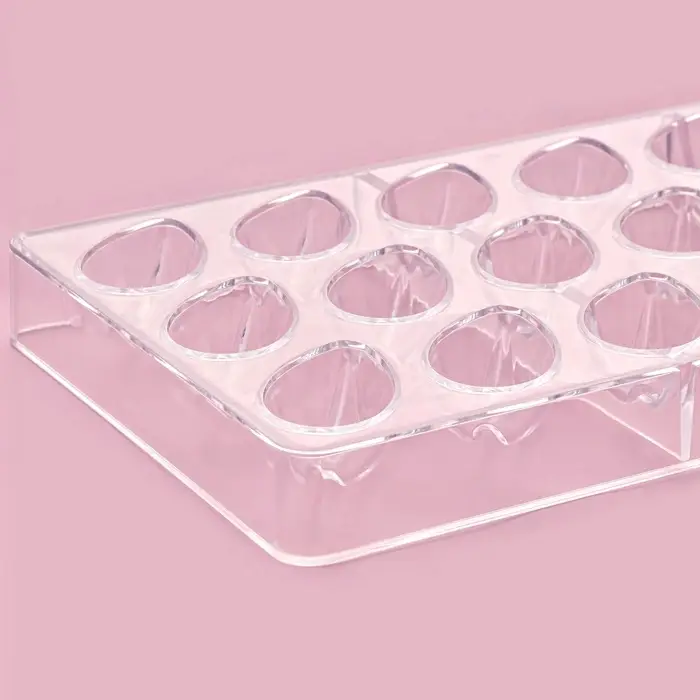 Форма для конфет и шоколада KONFINETTA «Кофейные зерна», 33×16.2 см, 21 ячейка, пластик, прозрачная Форма для конфет и шоколада KONFINETTA «Кофейные зерна», 33×16.2 см, 21 ячейка, пластик, прозрачная