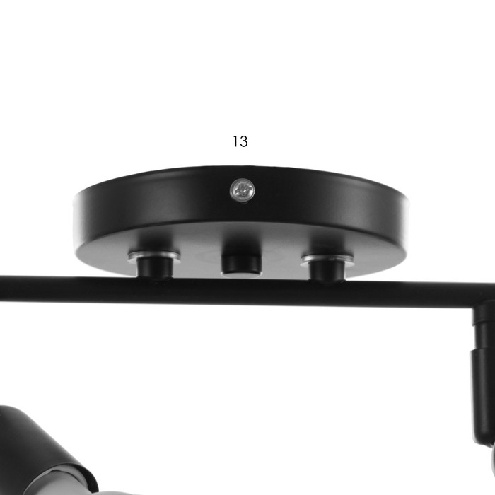 Спот Спот "Дарни" 2xGU10 35Вт черный 27х10х10 см