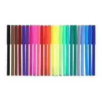 Фломастеры 24 цвета, вентилируемый колпачок, блистер