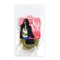 Резинки для волос «Love»10 шт., диам. 3,5 см