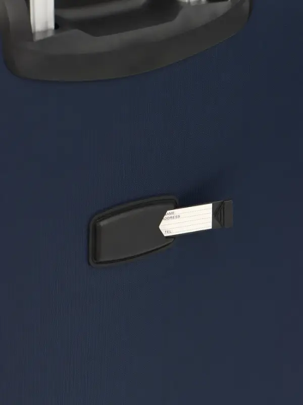 Чемодан на колёсах TEXTURA, кодовый замок, текстильный, с увеличением, 47&times;30&times;78 см, 28", синий