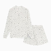 Пижама (шорты, жакет) KAFTAN, белый, размер 40-42