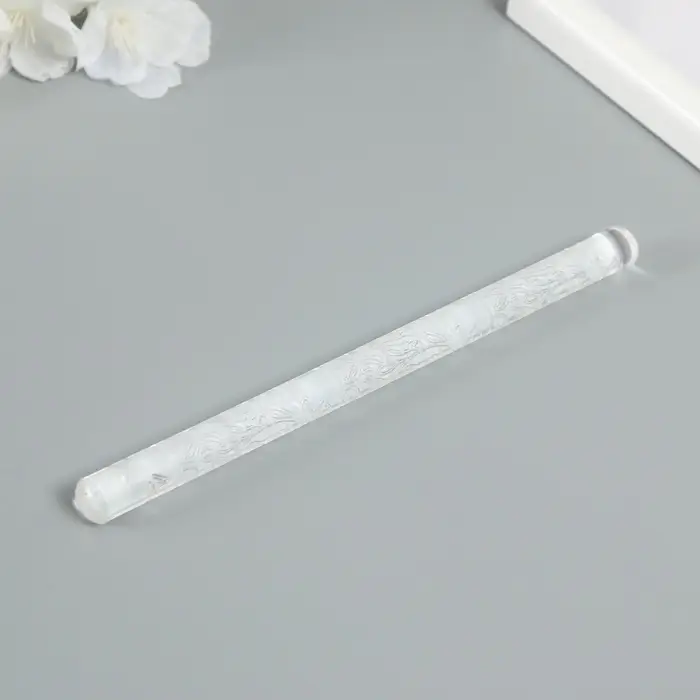 Скалка для творчества акрил &laquo;Полевой цветок&raquo;, 16&times;1 см