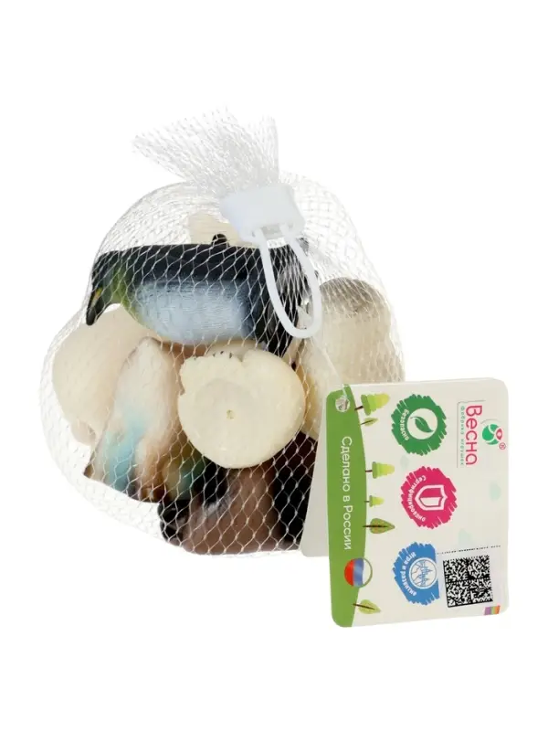 Фигурки &laquo;Животные Арктики и Антарктики&raquo;, набор 6 шт.