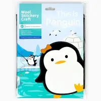 Набор для создания игрушки из фетра "Пингвин"