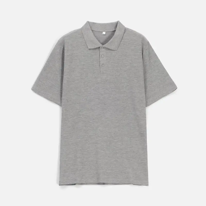 Рубашка поло унисекс Tervise, серый меланж, размер S