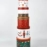Коробка подарочная, набор 5 в 1 &laquo;Новогодний&raquo;, 13&times;14&ndash; 19.5&times;22 см